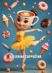 Trefl puslespil BrainRots: Ballerina Cappucina 200 brikker