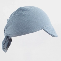 sommer muslin børnetørklæde med skygge New Baby blå