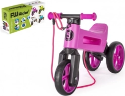 Løbecykel Funny Wheels Rider SuperSport 2-i-1 med rem – Lilla