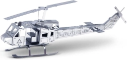 3D-model af metalhelikopteren Bell UH-1 Huey
