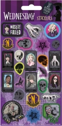 Genanvendelige klistermærker Wednesday