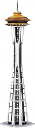 Metal Earth 3D-puslespil Premium Series: Space Needle – metalmodel af tårn