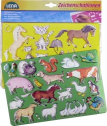 Lena tegneskabeloner – heste og katte