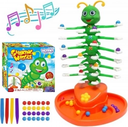 woopie dansende larve – færdighedsspil for hele familien til børn