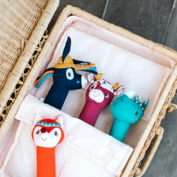 Lilliputiens pivelyd-legetøj ræv Alice