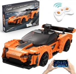 Byggesæt CaDA RC sportsvogn BLAZE CAR, orange, Dual Mode, 295 dele