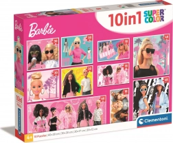 Puslespil CLEMENTONI BARBIE 10 i 1