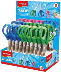 Skolesaks KEYROAD Soft 15 cm, assorteret - 1 stk.