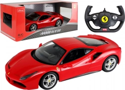 Fjernstyret Ferrari 488 GTB rød