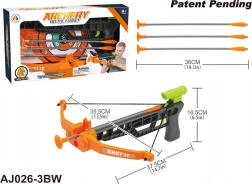 Sportsarmbrøst til børn med målskive og pile