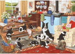 Puslespil Collie 1000 brikker fra House of Puzzles