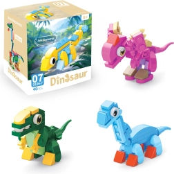 Byggesæt dinosaur 10 i 1 - 1 stk.