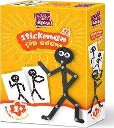 ART Puzzle spil til børn Stick Man