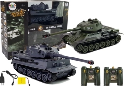Sæt RC kampvogne 1:28 T-34 og TIGER 103