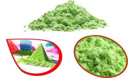 Magisk kinetisk sand til børn 1 kg – Grøn