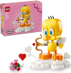 LEGO Tweety som Amor – valentins-byggeprojekt til udstilling