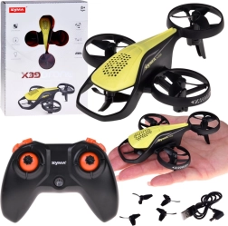Mini-drone Syma X39 med propelbeskyttere og akrobatiske tricks