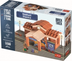 Byggesæt BRICK TRICK Banegård XL