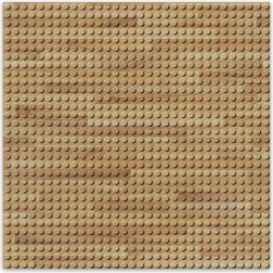 Design byggeplade – træ 25,5 x 25,5 cm