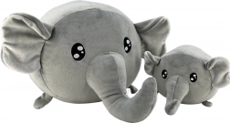 Magic Baby plyssede elefanter – mor og unge 20 og 40 cm