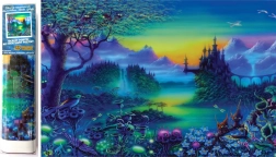 Norimpex diamantmaleri Mystisk slot 30x40 cm