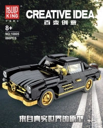 Byggesæt retro-bil 886 dele