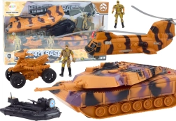 Militærsæt Tank Helikopter Faldskærmssoldat Lydeffekter