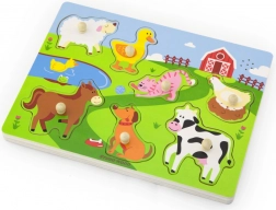STUDO WOOD træpuslespil – bondegård indsætning
