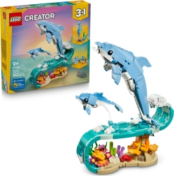LEGO Creator 3-i-1 Havdyr: smukke delfiner