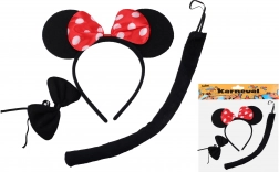 Sæt karneval - lille sort mus