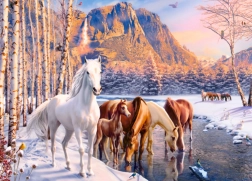 Puslespil vinteroptøning 180 brikker