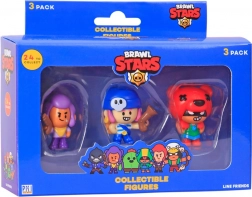 Figurer Brawl Stars 3 Pakke - Serie 1