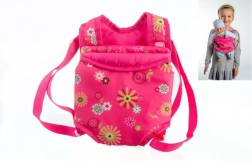 Stofbæresele til babyer og dukker 29 × 20 cm