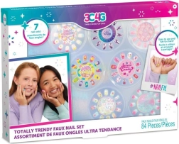 Sæt af falske negle Totally Trendy