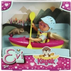 Dukke Evi Love med kajak og tilbehør