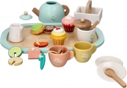 Pastelfarvet tesæt Lelin