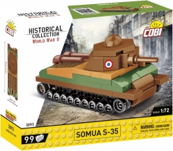 Byggesæt COBI Historical Collection Somua S-35 1:72