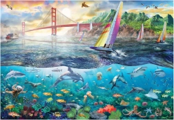 Anatolian puslespil San Franciscos bro 2000 brikker