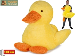 Plysand Plush Friends 100 cm – stor blød legetøjsand for børn og voksne