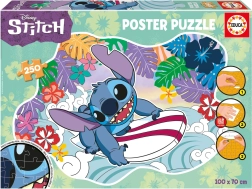Plakatpuslespil Stitch 250 brikker EDUCA