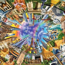 ANATOLIAN Puslespil Verden 3000 brikker