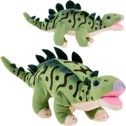 Plysdinosaur Stegosaurus grøn 30 cm