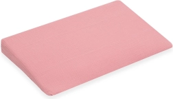 Musselinbetræk til børnepude – kile New Baby Standard 59 × 37 cm rosa