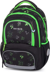 Skolerygsæk oxy next green cube