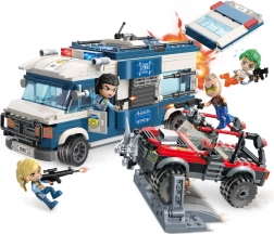 Byggesæt Mine City Politi Kidnapper fanget