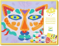 Symmetrisk maling med dyremotiv fra Djeco