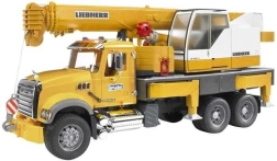 Bruder MACK Granite mobilkran LIEBHERR 1:16