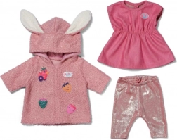 BABY born sæt: jakke og kjole til dukke 43 cm