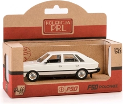 Modelbil FSO Polonez 1:43 – hvid metalmodel