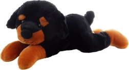 Plysbamse hund liggende 40 cm
